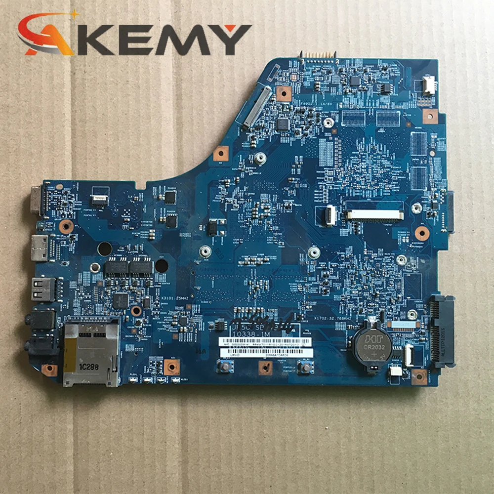 

For Acer Aspire 5560 5560G laptop motherboard 10338-1 motherboard JE50 48.4M702.011 mbrnw01001 DDR3 Test OK Mainboard