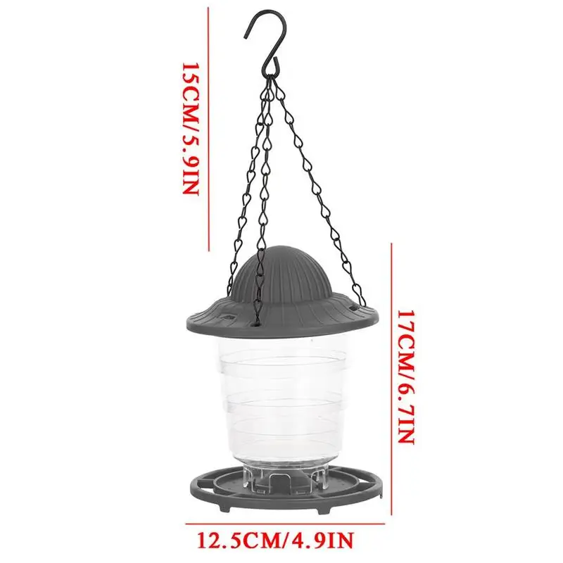 

Hanging Bird Feeder Courtyard Foldable Bird Feeder Garden House Decor Vintage Bird Feeder Outdoor Garden Decor