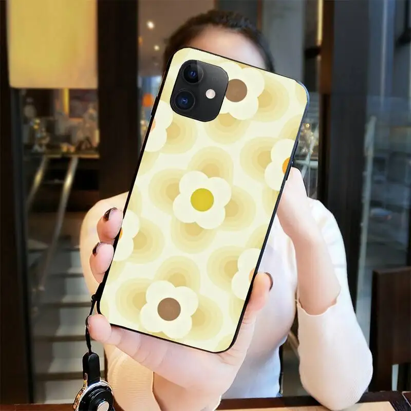 Черный чехол для телефона из ТПУ Multi Stem Orla Kiely корпус корпуса iPhone 11 pro XS MAX 8 7 6 6S Plus X 5S