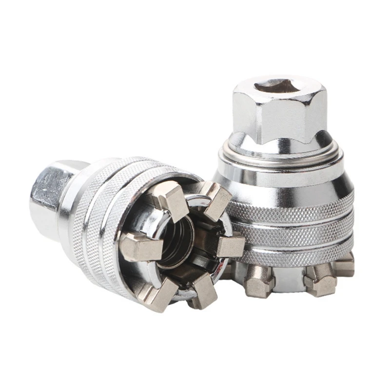 

9.5mm Short Socket Head 10-19mm Outer Hexagon Socket 6.3mm Casing Head Ratchet Wind Batch Socket Adapt Your Power Drill