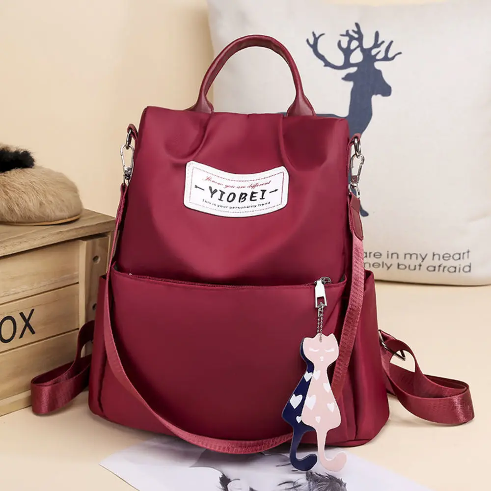 

Women Student Backpack Laptop Backpack Designer Black Retro Fashionable School Bags for Teenage Girls Back Pack Bookbags