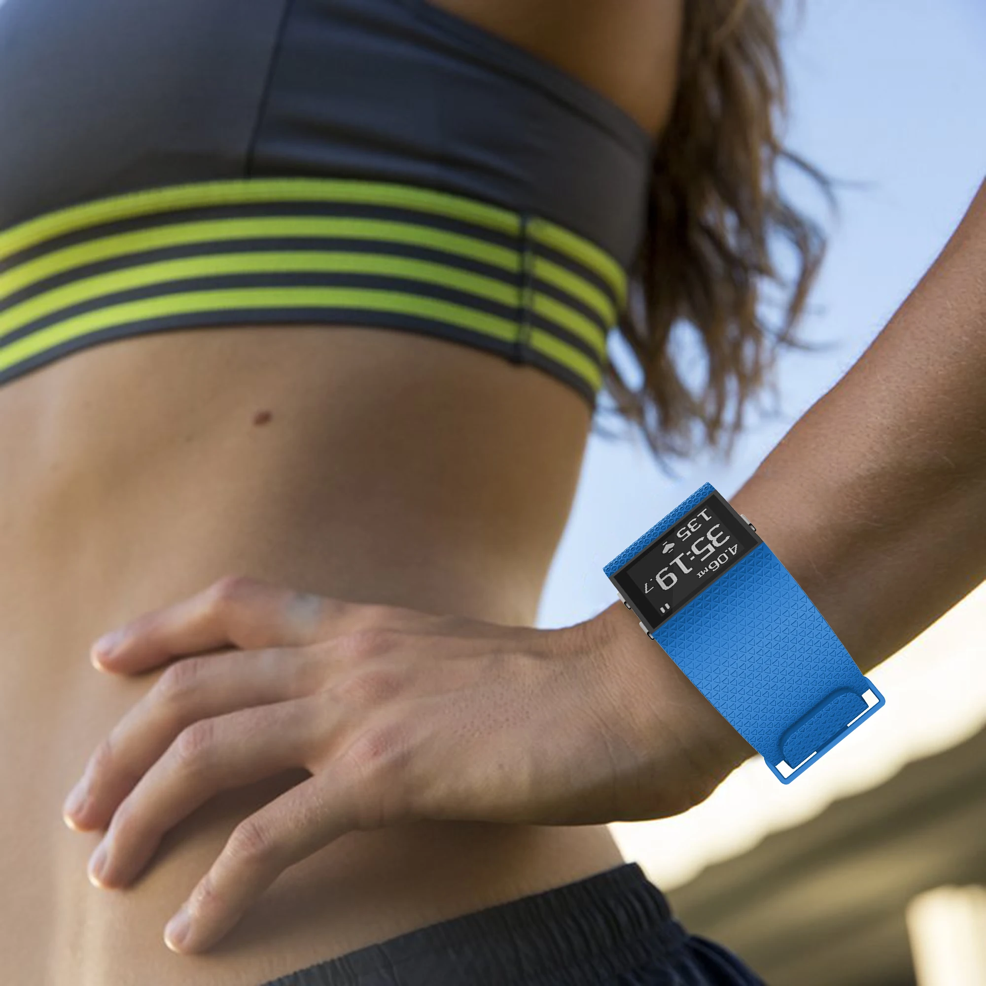 Умные аксессуары для Fitbit ремешок перенапряжения сменный модный силиконовый