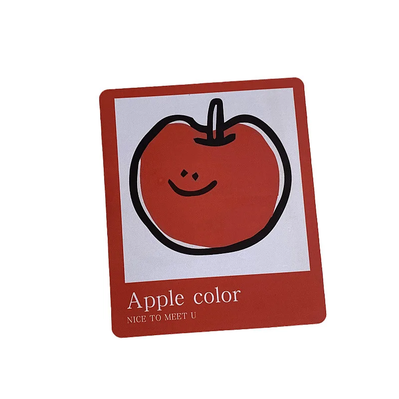 Коврик для мыши Ins с мультяшным рисунком резиновый нескользящий милый коврик