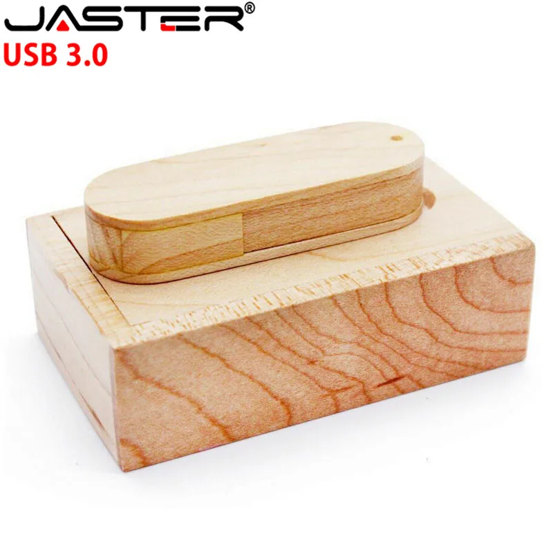USB-флеш-накопитель JASTER деревянный с 3 ремешками 4/8/16/32 ГБ | Компьютеры и офис