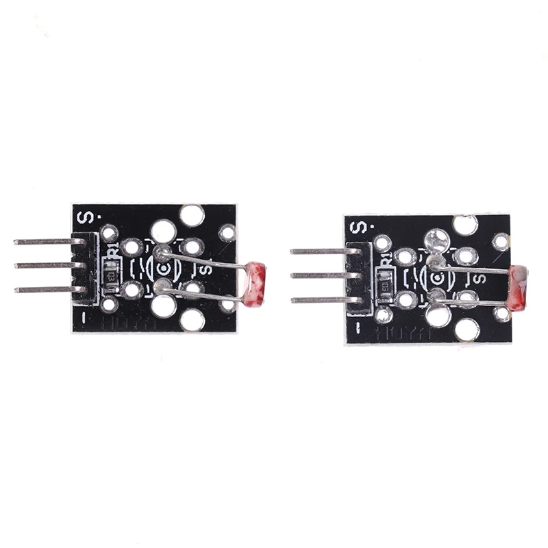 

2Pcs Photoresistor Module Photoresistor 3 Pin Light Detection Sensor Module