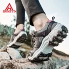 Женские Треккинговые ботинки HUMTTO, Весенняя спортивная обувь для альпинизма, прогулочная обувь, теплые мужские треккинговые кроссовки, дышащие ботильоны