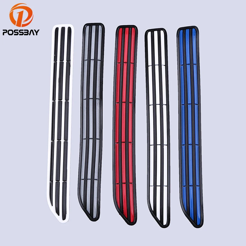 Автомобильный Стайлинг POSSBAY 4x защита двери боковые края защитные наклейки полосы