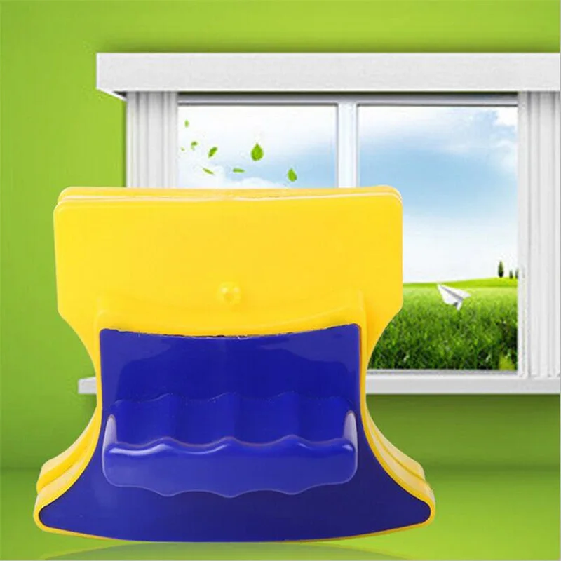 

1Pc Double Side Glass Wiper Cleaner Tool Window Brush Wiper Cleaner Light Cleaning Brush With Cloth Pad Brush Clean Tools