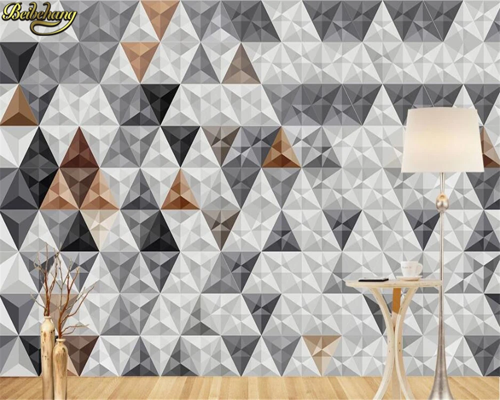 Beibehang пользовательские обои роспись современный минималистичный скандинавский