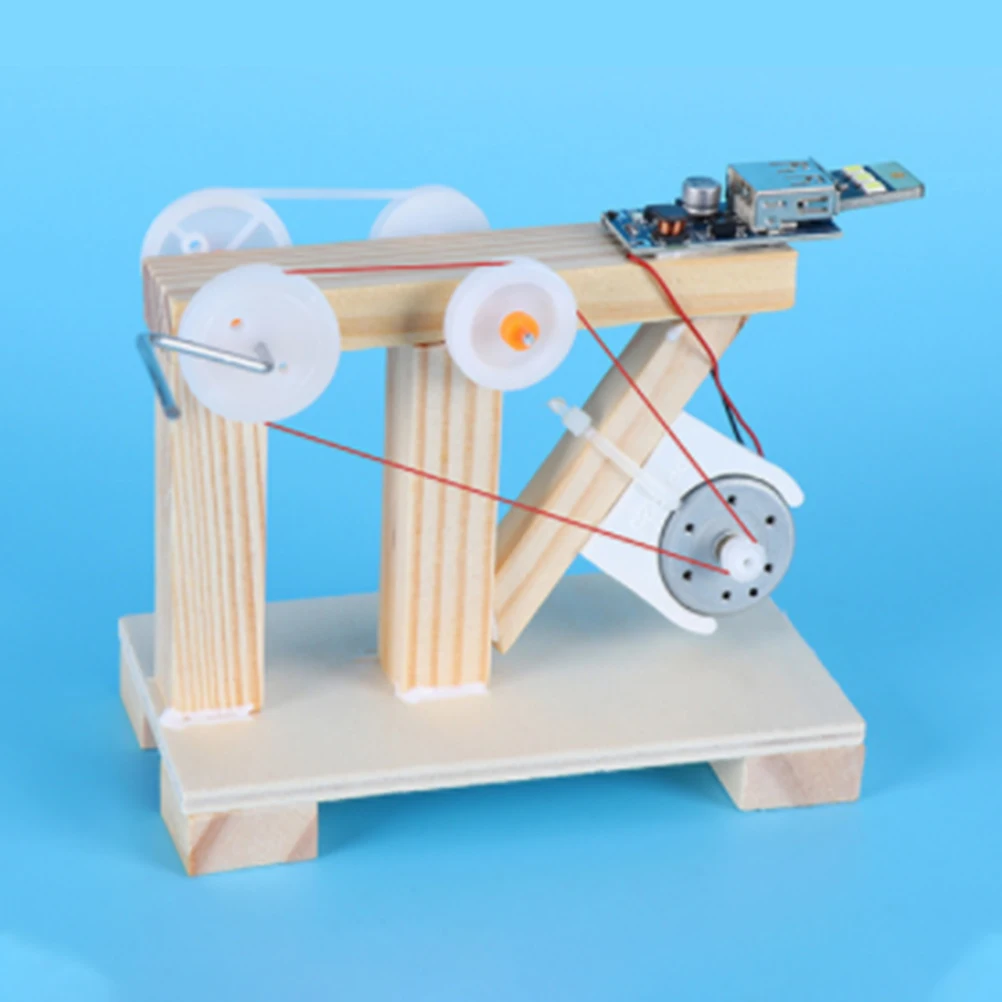 Сделай Сам научная игрушка генератор Динамо модель дерево изобретение научное