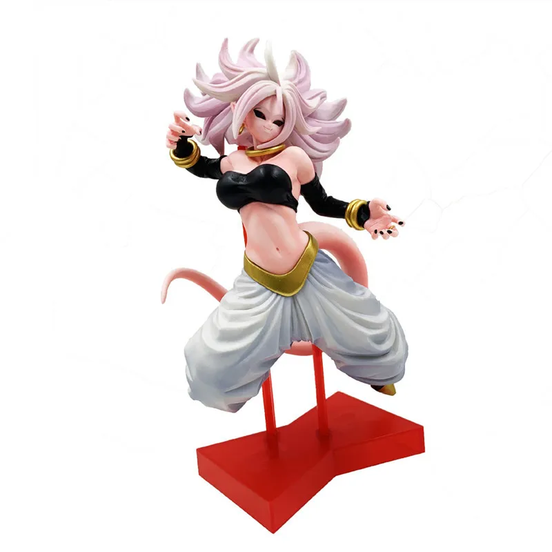 

22CM Dragon Ball Action Figures Pink Female Buu Models Collectible Toys