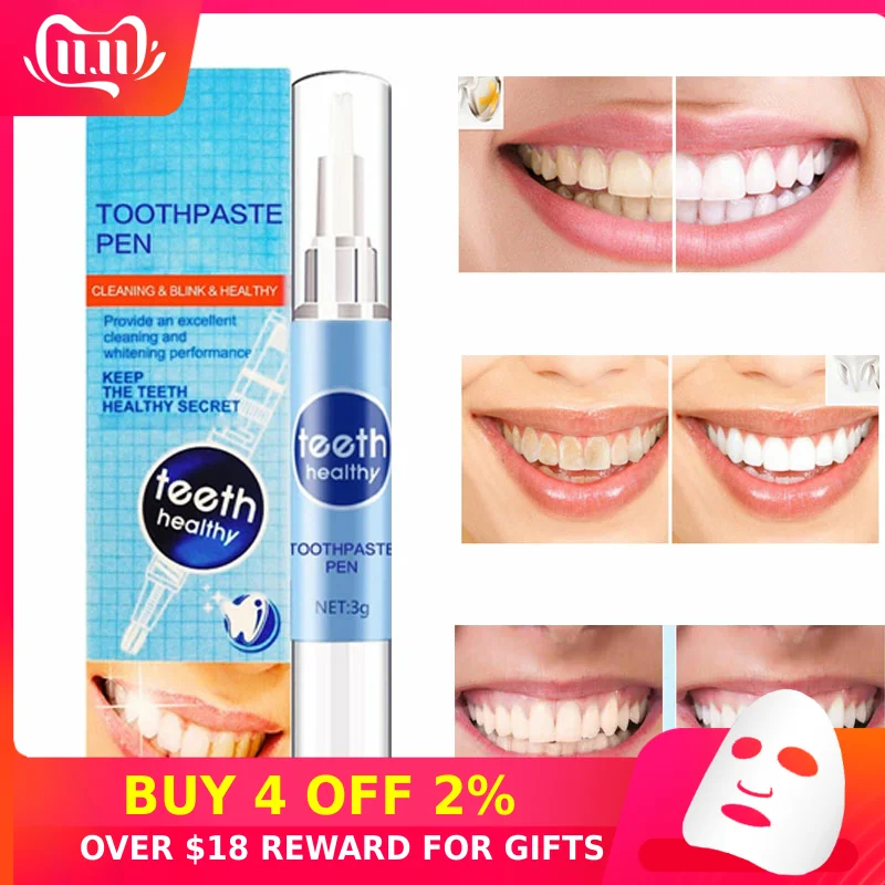 Отбеливание зубов ручка инструменты гигиены полости рта ослепительный гель