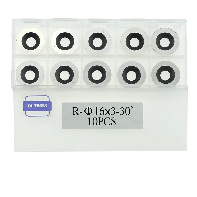 Круглые Сменные режущие пластины из карбида вольфрама 5/8 дюйма (16 мм) для