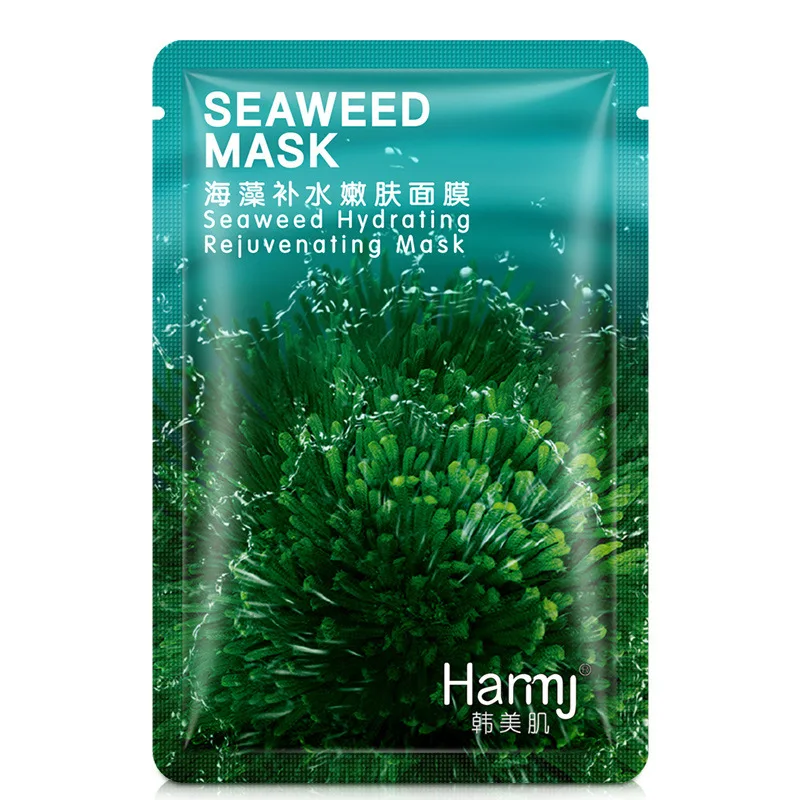 

Seaweed Rehydration Moisturizing Mask 1 Piece Tight Skin Brighten Skin Tone Silk Mask Paste