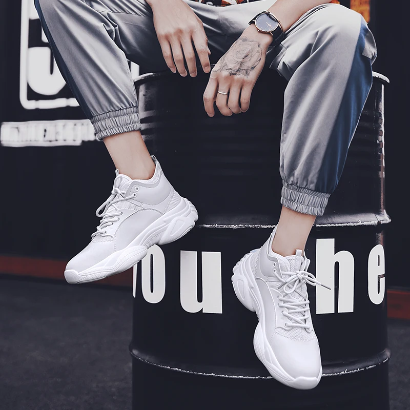 

Zapatos Casuales Para Hombre De Cuero Sneakers For Men Casual Shoes Fashion Light Breathable Mens Slip On Men's Sports