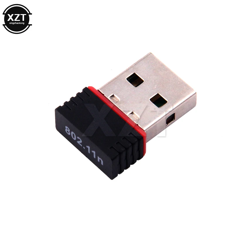 Мини USB WiFi адаптер 7601 150 Мбит/с для Macbook ПК Ethernet 2 4G сетевая карта антенна Wi Fi