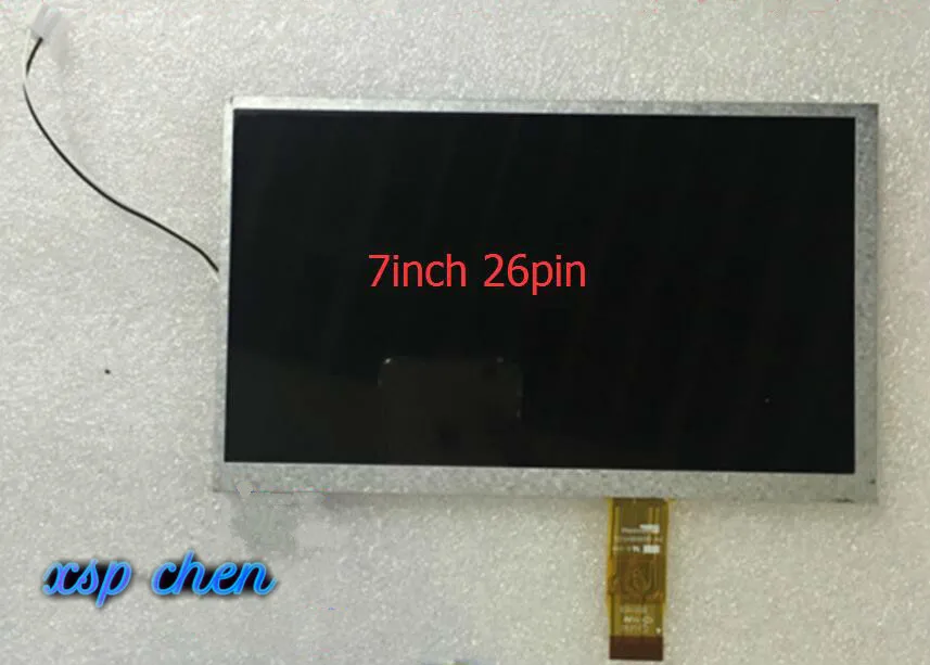 Аналоговый ЖК экран HannStar 7 0 дюйма 26PIN TFT H H070L_HSD070I651 HSD070I651 F00 480RGB (H) * 234 (V) бесплатная