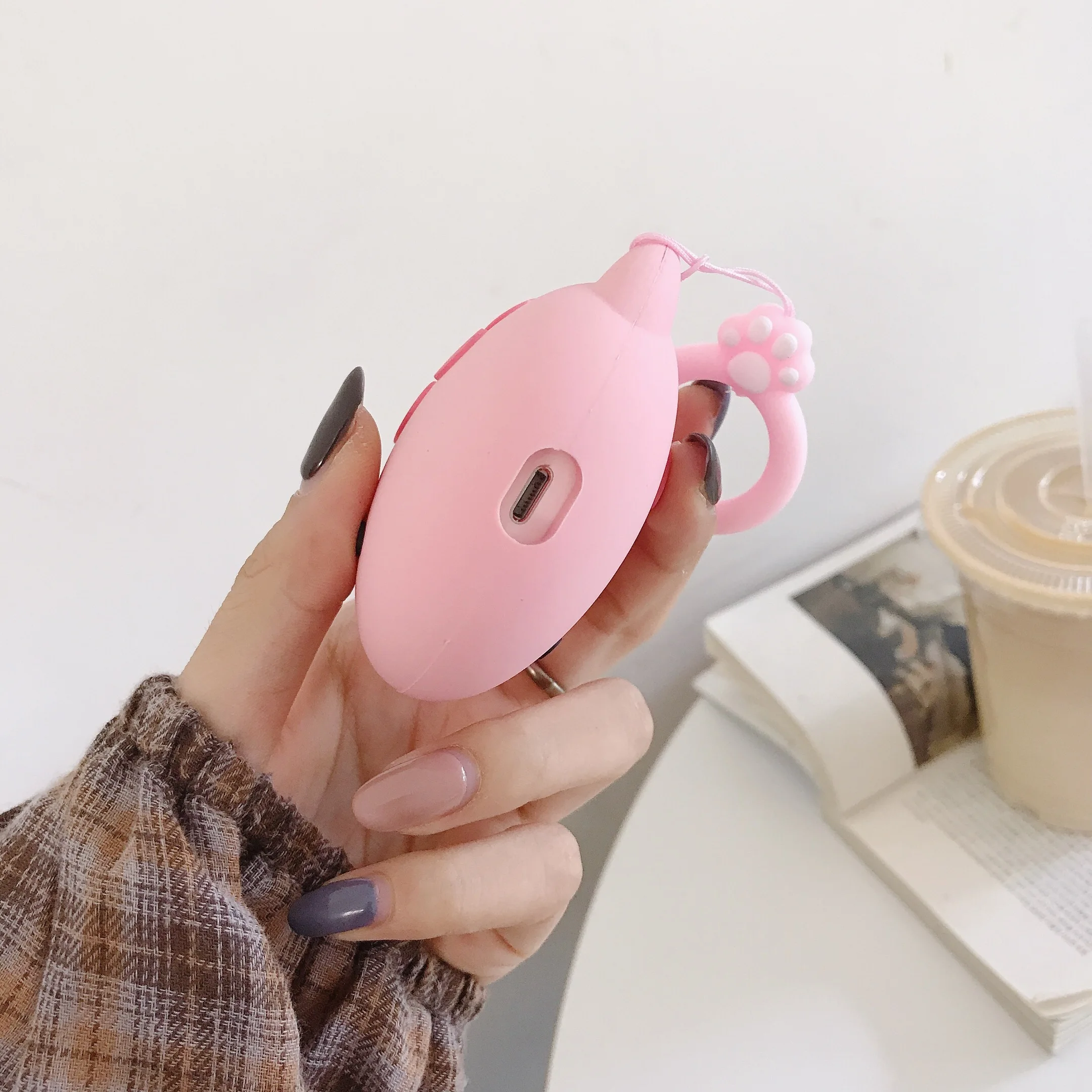 Симпатичные 3D наушники Airpod Air Pods чехол мультяшный лосось динозавр Рыба для Airpods