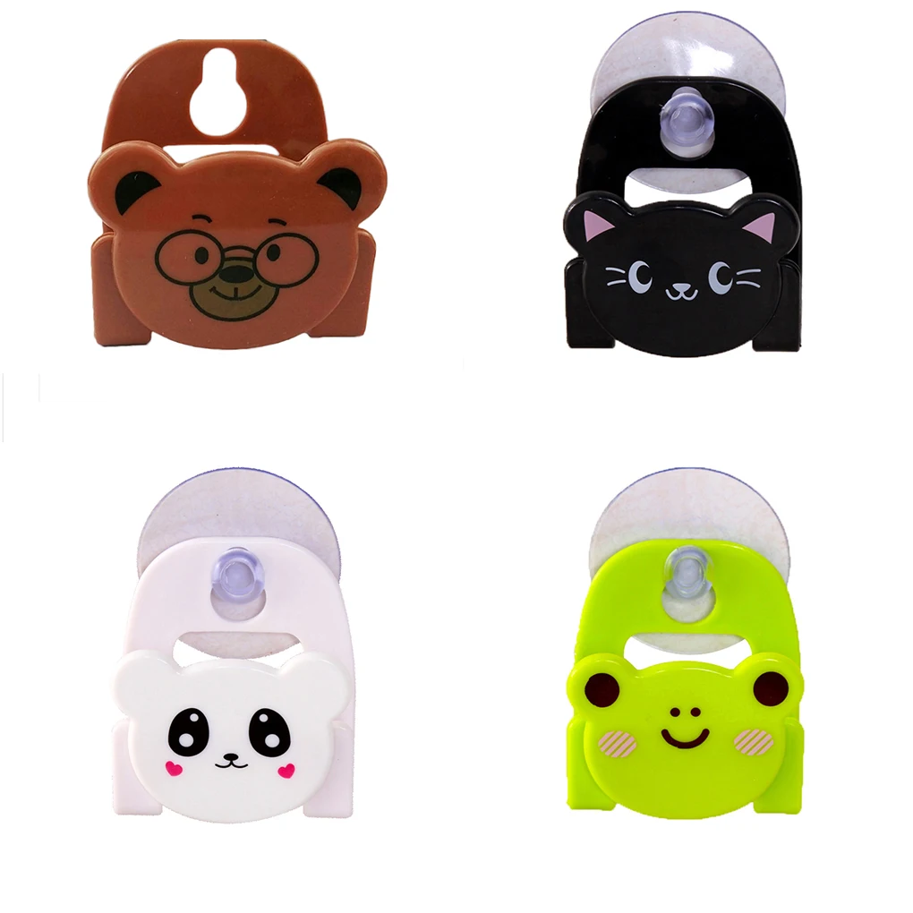 

Sink Sponge Holders Kitchen Dish Cloth Storage Rack Scrubbers Holder Cartoon Sundries Racks with Strong Suction Cup