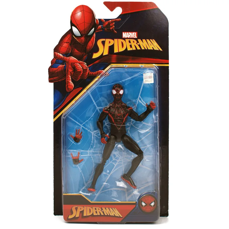 03 Little Spiders Игрушка Марвел Человек-паук в стихах паук мультяшная фигурка Питер Паркер Человек Майлз Моралес Гвен легенды куклы игрушки - Цвет: 03 Little Spiders