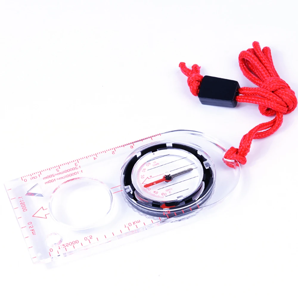 Профессиональный мини Компас Mounchain линейка с картой многофункциональное