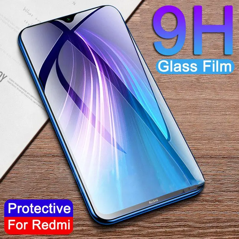 Tempered Glass Screen Protector for Xiaomi Redmi Note 8T 8 8A 8Pro Protective Film Mi 9T K20 Pro Lite 5X A1 | Мобильные телефоны и