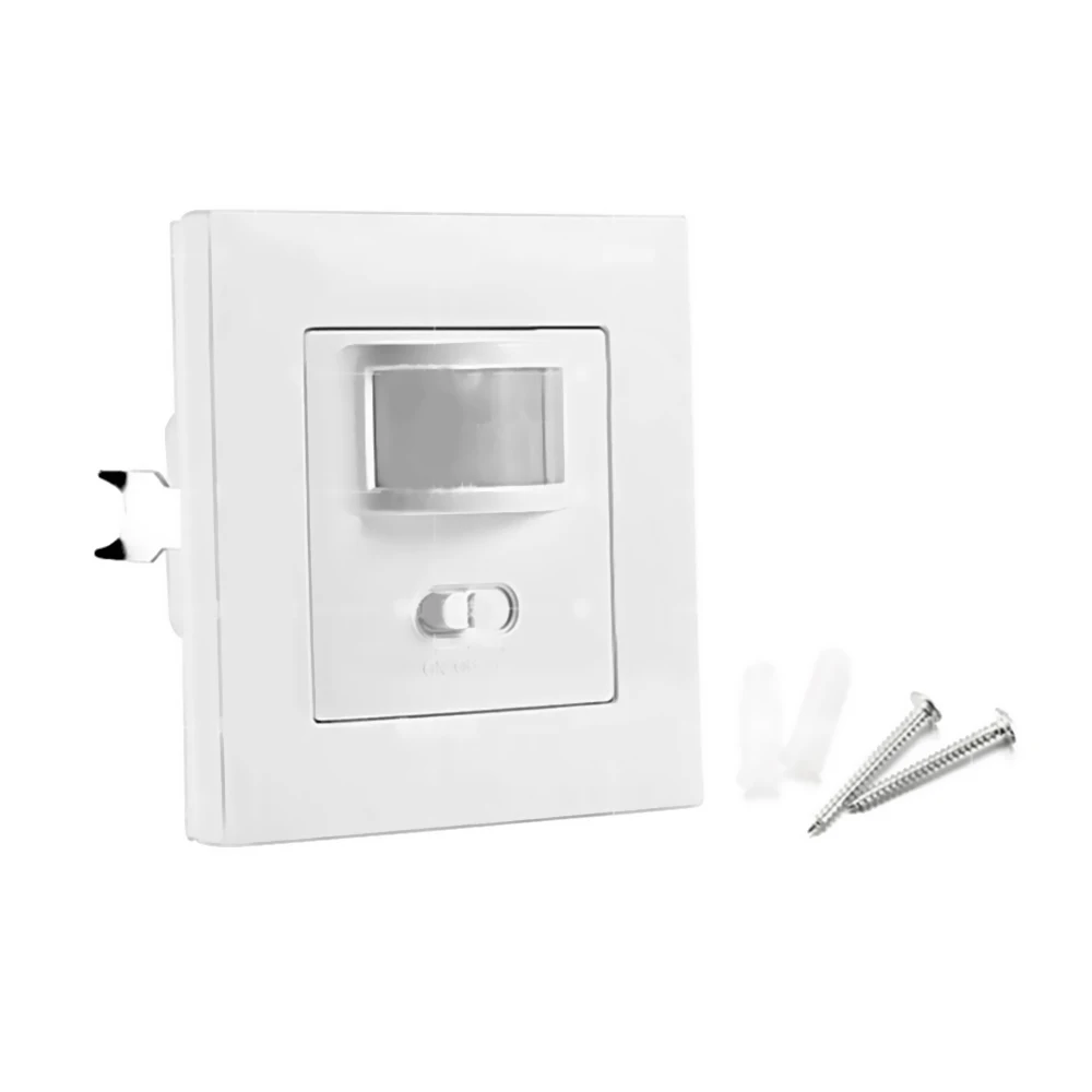 

AC110V -240V Infrared Motion Sensor Switch Security Light Control Movement Induction Detector With Switcher
