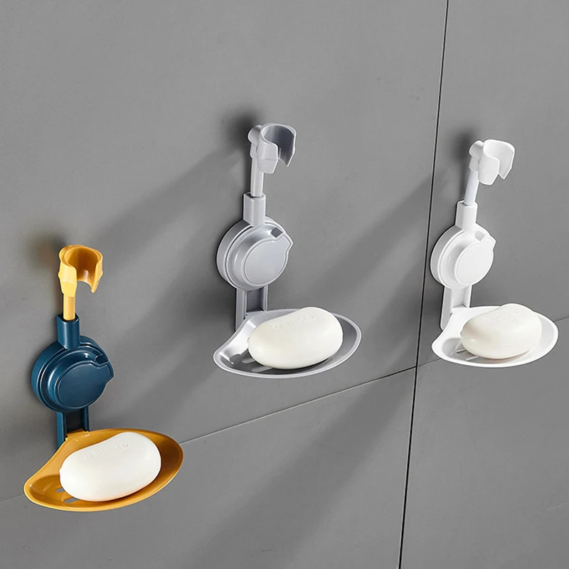 

Shower Head Holder soap holder Adjustable Wall Mounted Adjusting Bracket