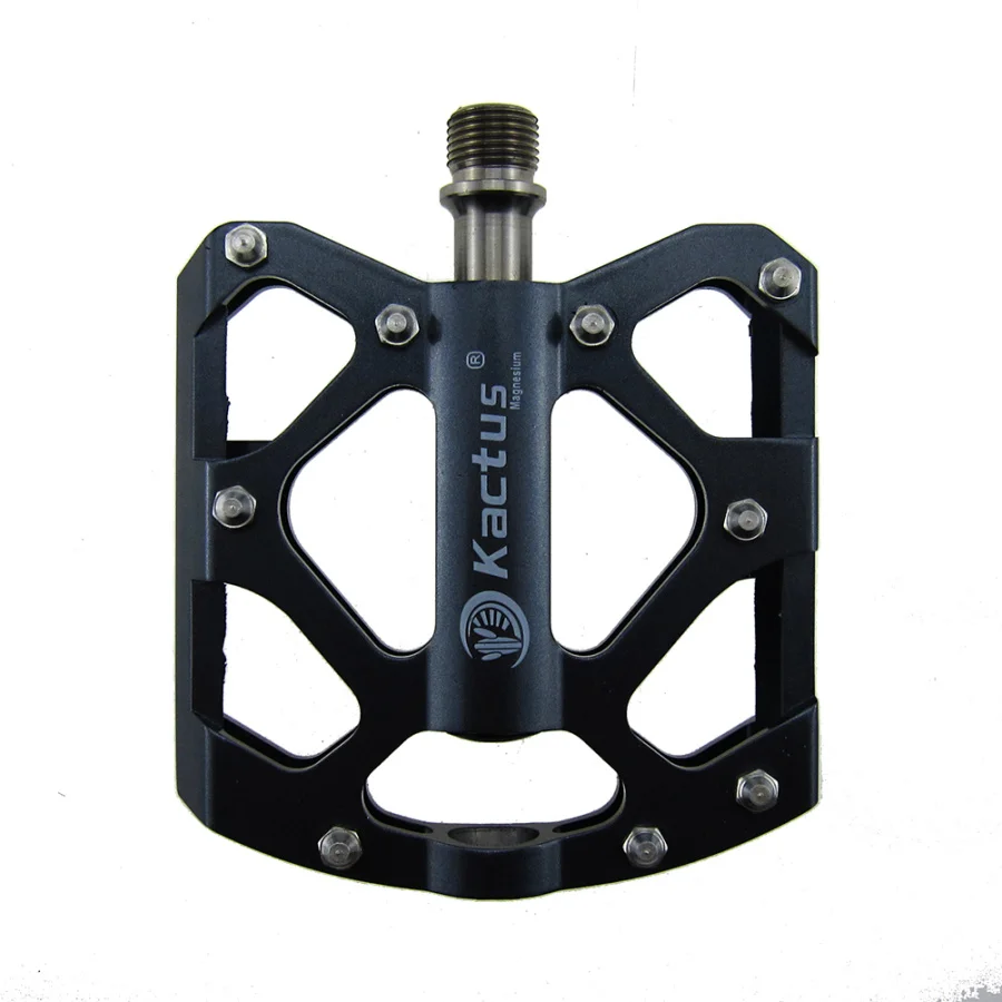 Велосипедные педали KACTUS сверхлегкие из титанового сплава с корпусом BMX