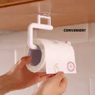 Регулируемый держатель для туалетной бумаги, самоклеящийся пластиковый держатель для рулона туалетной бумаги, полотенец для ванной комнаты