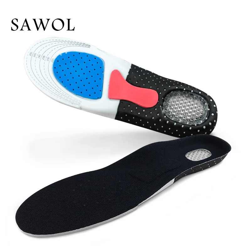 Sawol стелька для спортивной обуви вставки мягкая мужчин и женщин Сникеры на каждый