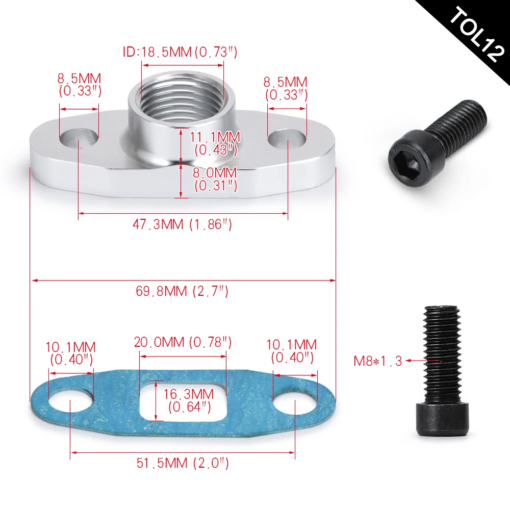 WLR RACING T3 T4 T3/T4 T70 T66 TO4E турбо линия подачи масла возврата слива комплект TOL21|kit blue|turbo