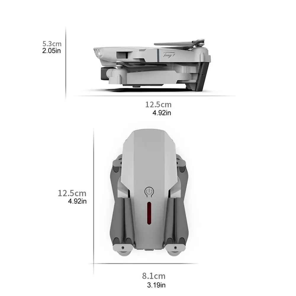

E88 WIFI FPV Drone With Wide Angle HD 4K Switchable Dual Camera Height Hold Mode RC Foldable Quadcopter Drone Gift