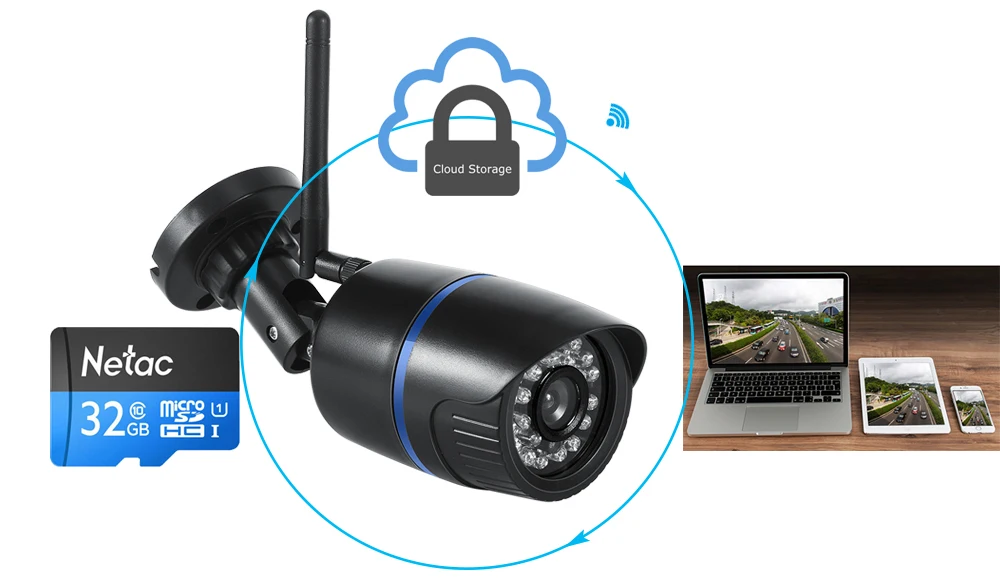 USAFEQLO аудио запись HD 1080P Wifi IP камера P2P CCTV видеонаблюдения с Micro SD/TF слотом для карт