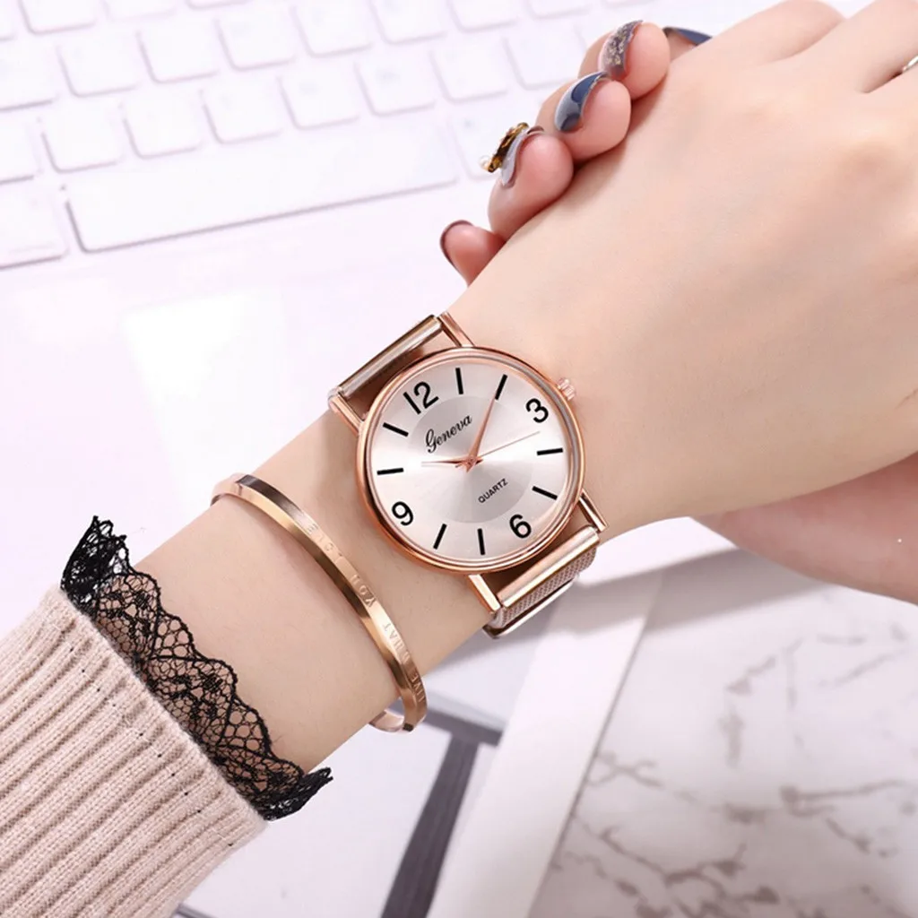 Женские часы relojes de mujer relogio наручные женские легкие кварцевые пластиковые ПВХ