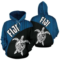 men women fiji flag print 3d hoodies funny country sweatshirt fashion hooded long sleeve unisex sea turtle pullover