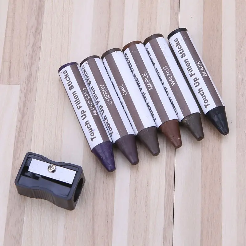 

Wood Repair System Kit Filler Sticks Touch Up Marker Floor Furniture Scratch Fix