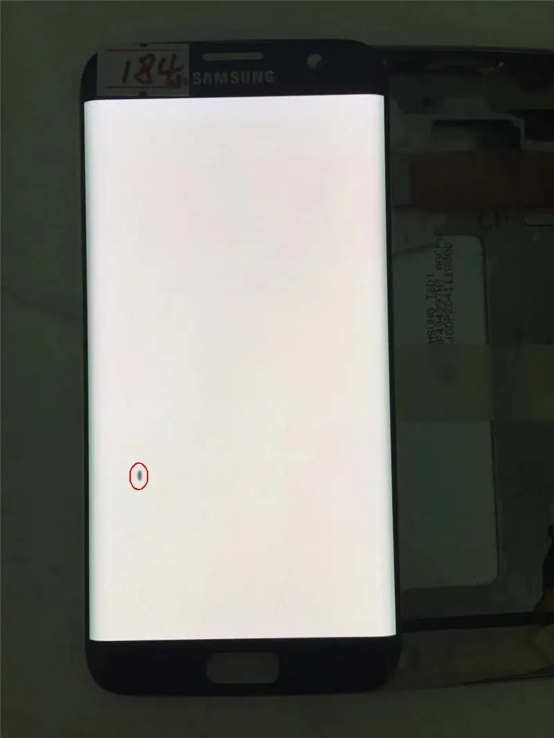 NO.184BlackwithSBI 5,5 ''AMOLED ЖК-дисплей с черными точками для SAMSUNG Galaxy s7 edge G935 G935F сенсорный экран дигитайзер дисплей - Цвет: NO.184BlackwithSBI