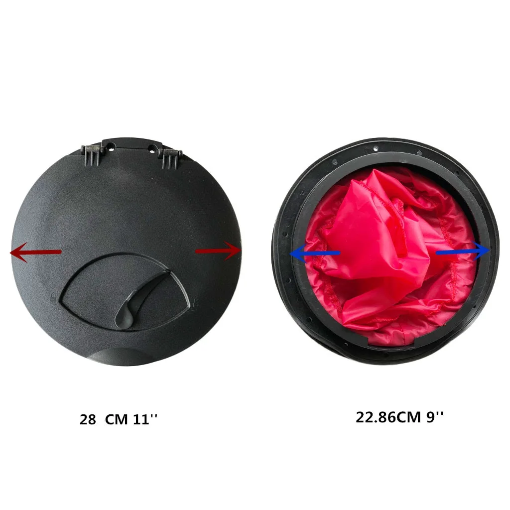 Сменная черная нейлоновая Крышка Для Каяка лодки каноэ крышки люка 11 дюймов