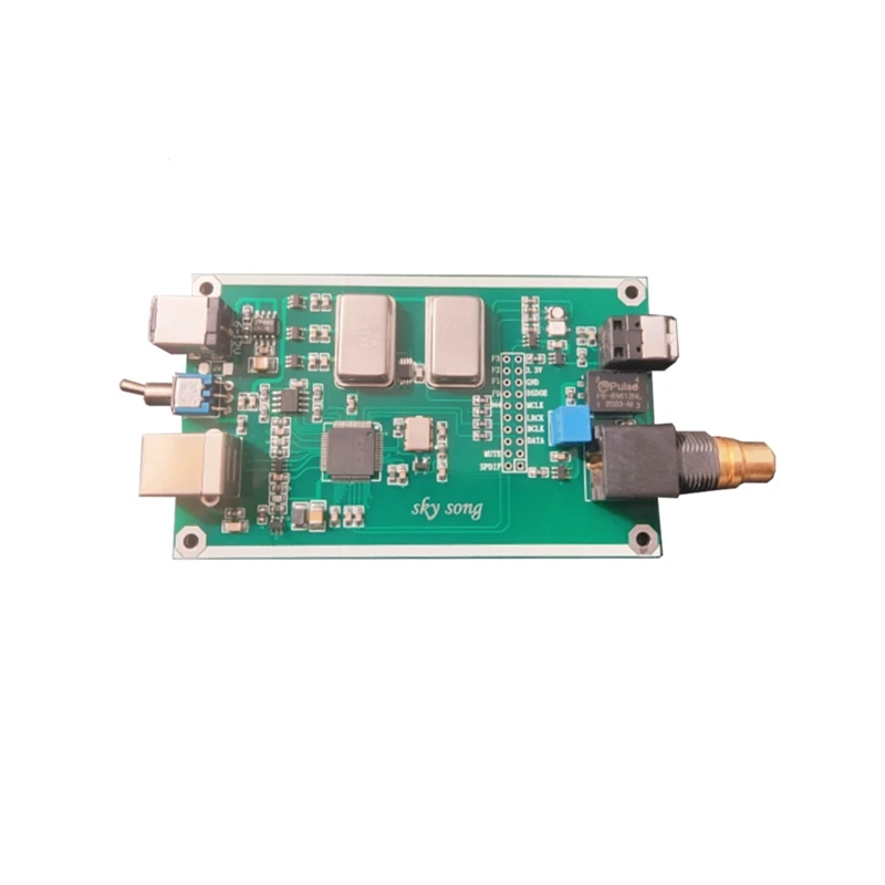 

XMOS XU208 плата асинхронная USB коаксиальный волоконный выход цифровой интерфейс IIS DSD256 Spdif Dop64 с акриловым листом