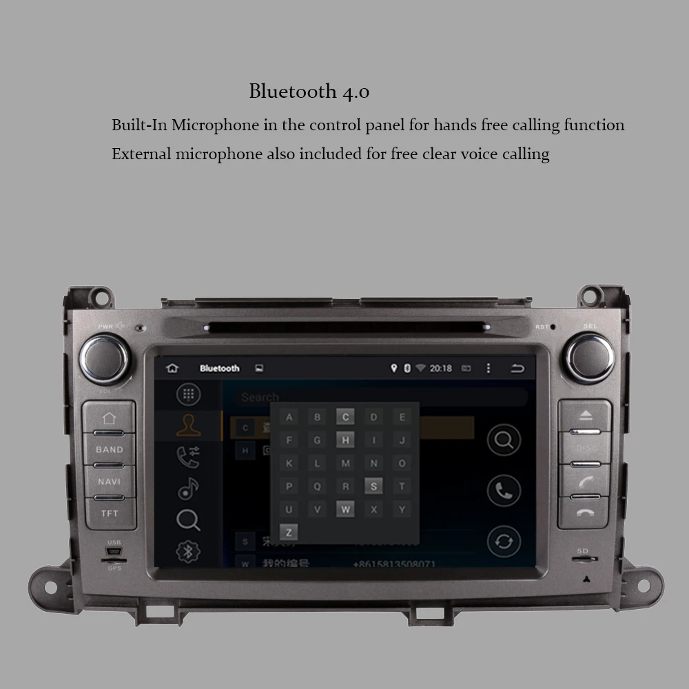 Автомобильный GPS-навигатор Android 10 0 для TOYOTA Sienna/XL30 2013-2022 автомобильное радио стерео