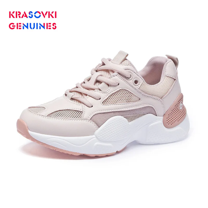 Krasovki Genuines/женские кроссовки модная женская обувь Прямая поставка сезон осень