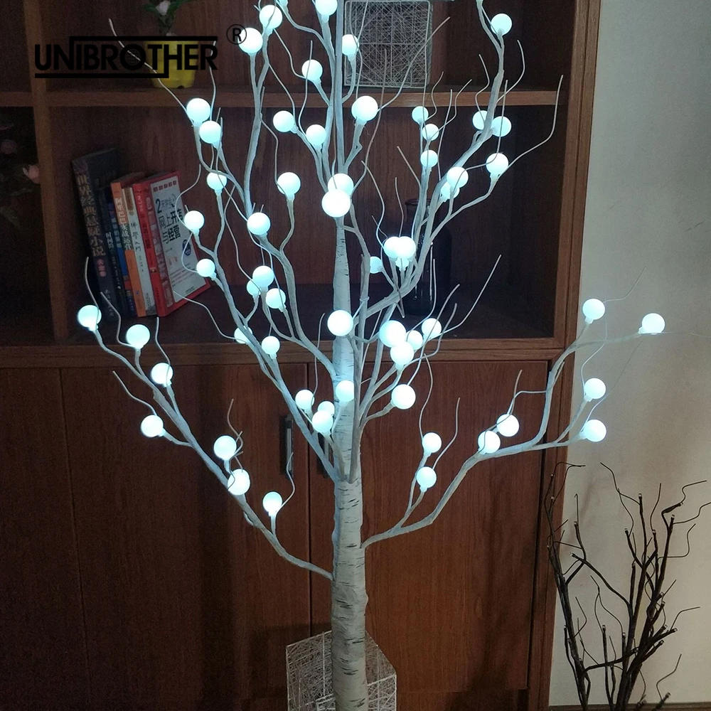 Подсветка для ночного освещения в виде дерева рождественские украшения дома