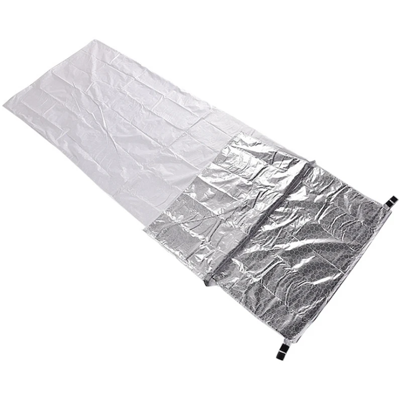 

Спальный мешок для кемпинга с теплоизоляцией, для отдыха на открытом воздухе, походов, приключений, аварийное одеяло, спальный мешок для взр...