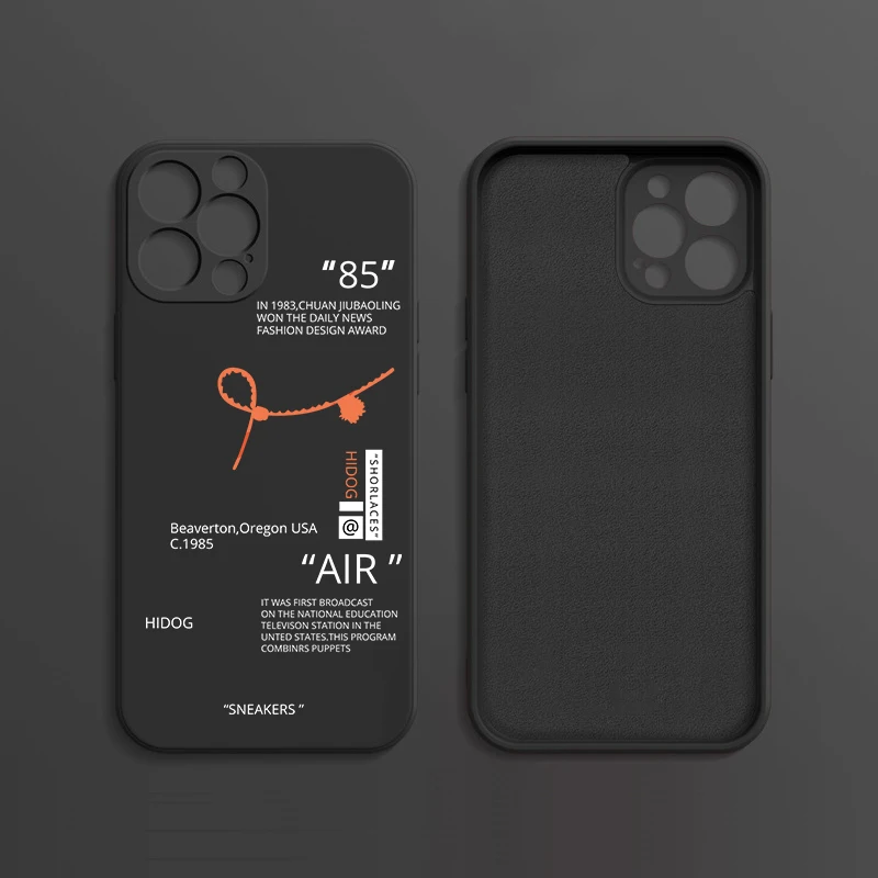 hot off sports shoes brand phone case for iphone 13 12 11 pro x xs max xr 7 8 plus 13 12 sneakers ins white label soft tpu cover free global shipping