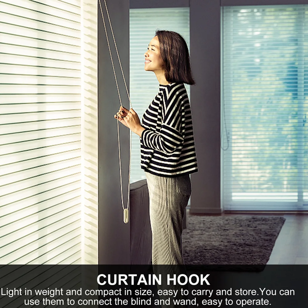 

16pcs Venetian Blind Tilt Hook Professional Blind Tilt Hook Sturdy Shutter Hook