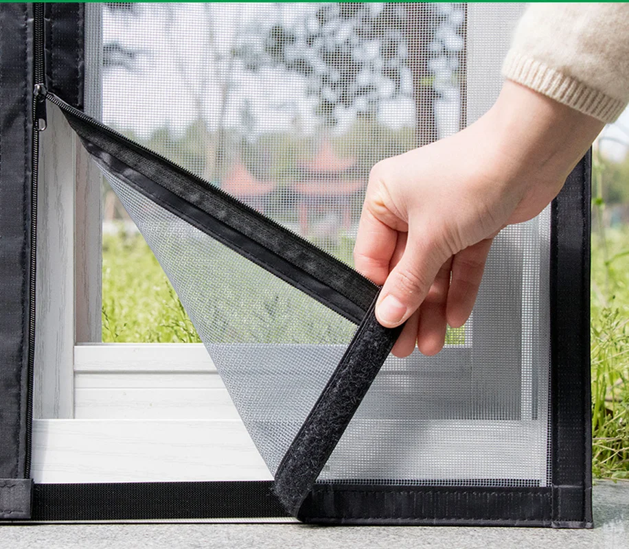 Москитные сетки для окон занавески с защитой от насекомых на лето съемные двери