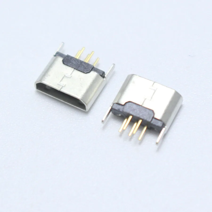 10 шт. 5-контактный гнездовой разъем Micro USB 5-футовый DIP электронные компоненты