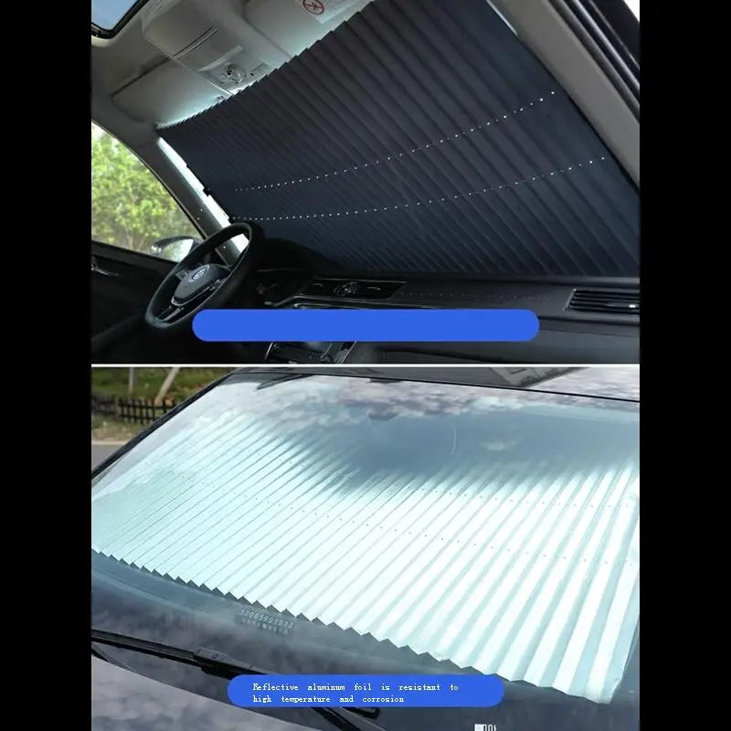 

Auto Winter Accesorios Interior Parasol Coche Parabrisas Delantero Accessories Car Window Retractable Windshield Sunshade