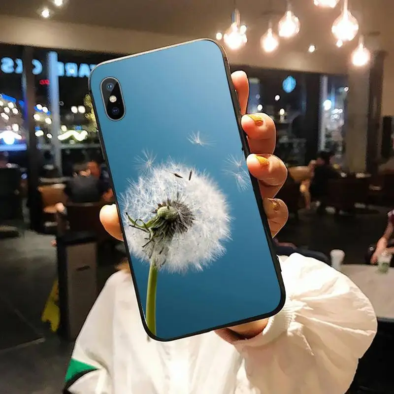 

Dandelion flower pattern Phone Case for iPhone 11 12 pro XS MAX 8 7 6 6S Plus X 5S SE 2020 XR